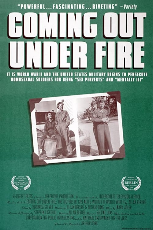 Coming Out Under Fire - Movie Poster Coming Out Under Fire - Movie Poster