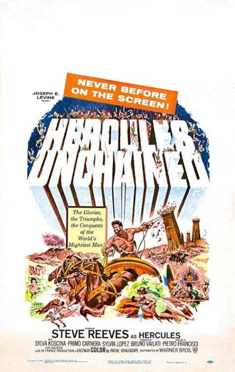 Hercules Unchained - Movie Poster Hercules Unchained - Movie Poster
