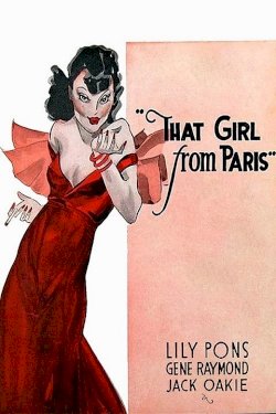 That Girl From Paris - Movie Poster
