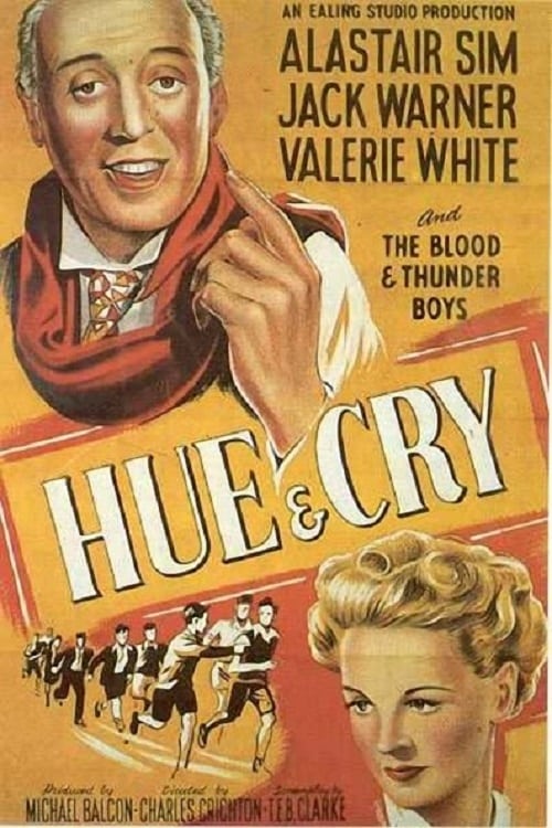 Hue and Cry - Movie Poster Hue and Cry - Movie Poster