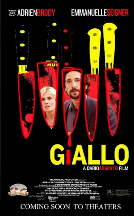Giallo - Movie Poster Giallo - Movie Poster