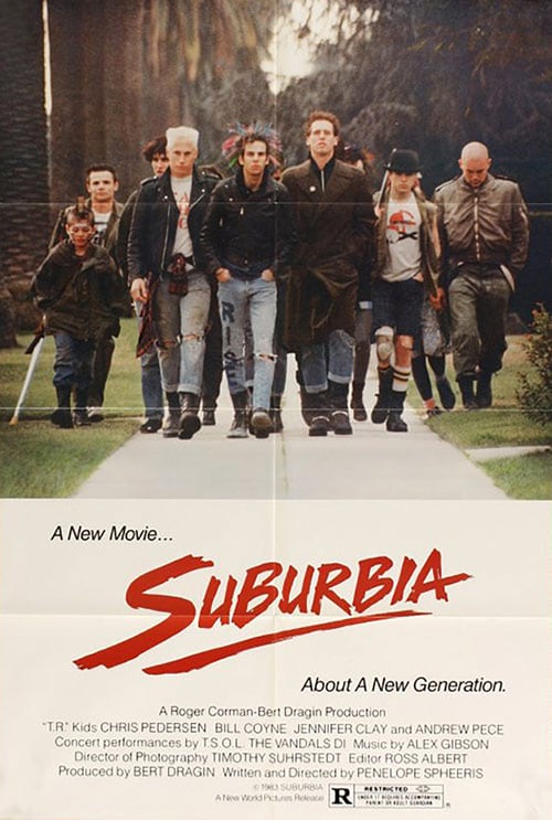 Suburbia - Movie Poster Suburbia - Movie Poster