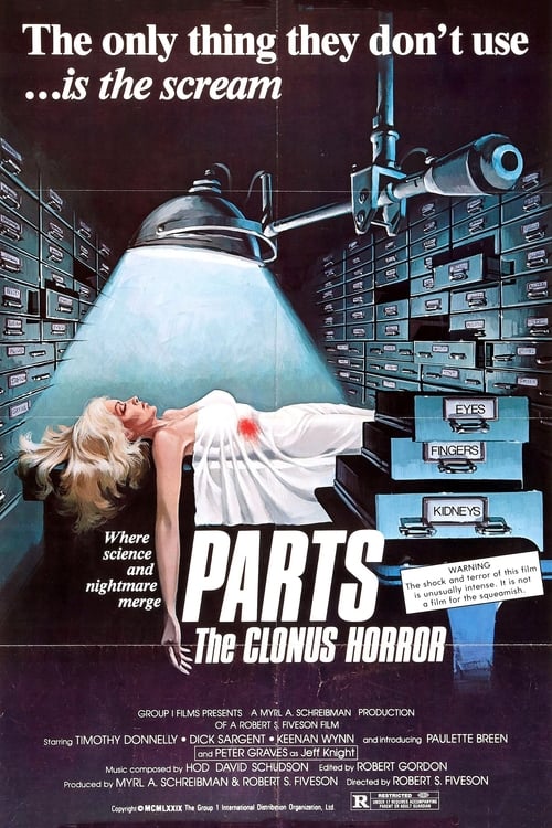 Parts: The Clonus Horror - Movie Poster Parts: The Clonus Horror - Movie Poster