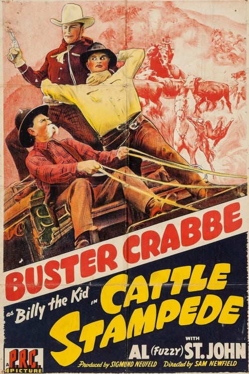 Cattle Stampede - Movie Poster Cattle Stampede - Movie Poster
