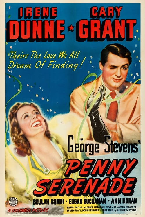 Penny Serenade - Movie Poster Penny Serenade - Movie Poster