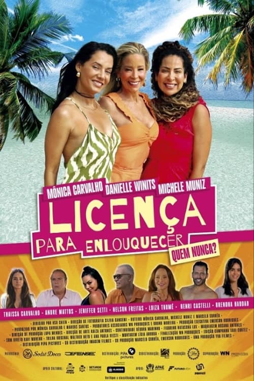 Licença para Enlouquecer - Movie Poster Licença para Enlouquecer - Movie Poster