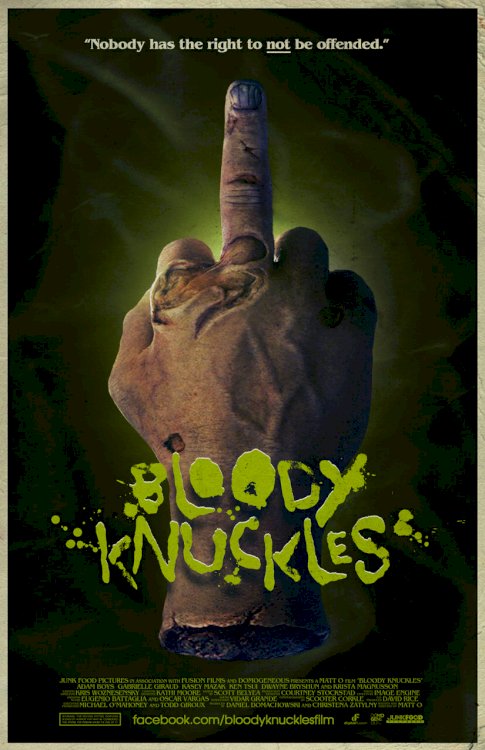 Bloody Knuckles - Movie Poster Bloody Knuckles - Movie Poster