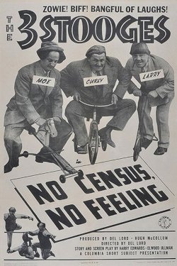 No Census, No Feeling - Movie Poster No Census, No Feeling - Movie Poster