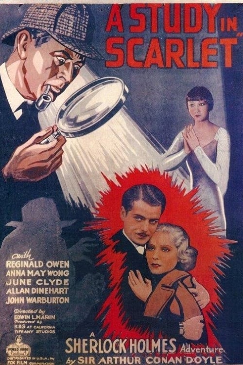 A Study in Scarlet - Movie Poster A Study in Scarlet - Movie Poster