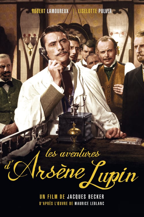 The Adventures of Arsène Lupin - Movie Poster The Adventures of Arsène Lupin - Movie Poster