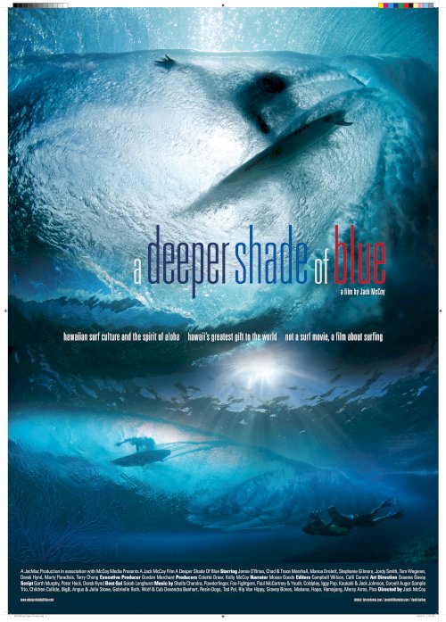 A Deeper Shade of Blue - Movie Poster A Deeper Shade of Blue - Movie Poster