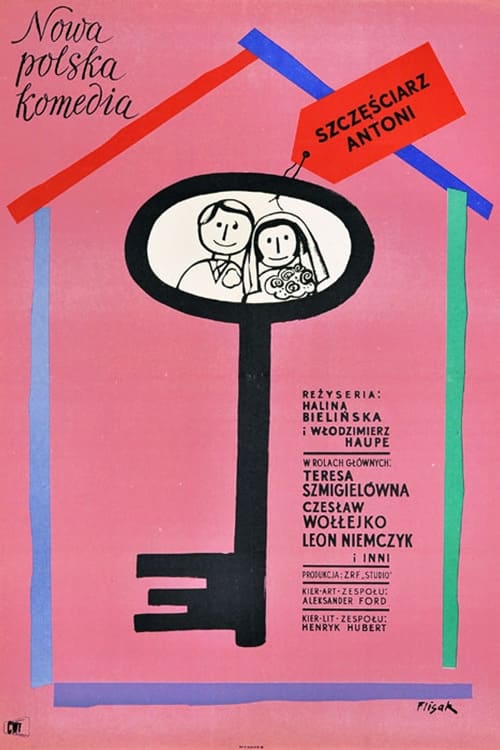 Szczęściarz Antoni - Movie Poster Szczęściarz Antoni - Movie Poster
