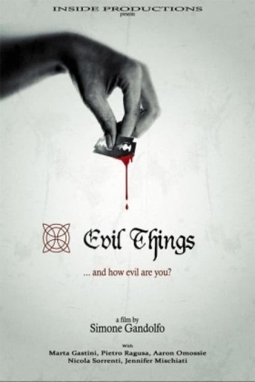 Evil Things - Movie Poster Evil Things - Movie Poster