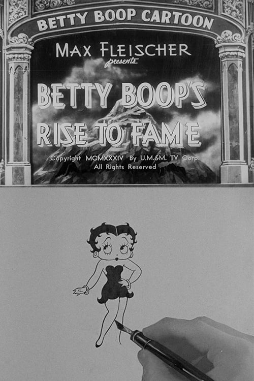 Betty Boop's Rise to Fame - Movie Poster Betty Boop's Rise to Fame - Movie Poster