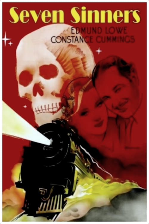 Seven Sinners - Movie Poster Seven Sinners - Movie Poster
