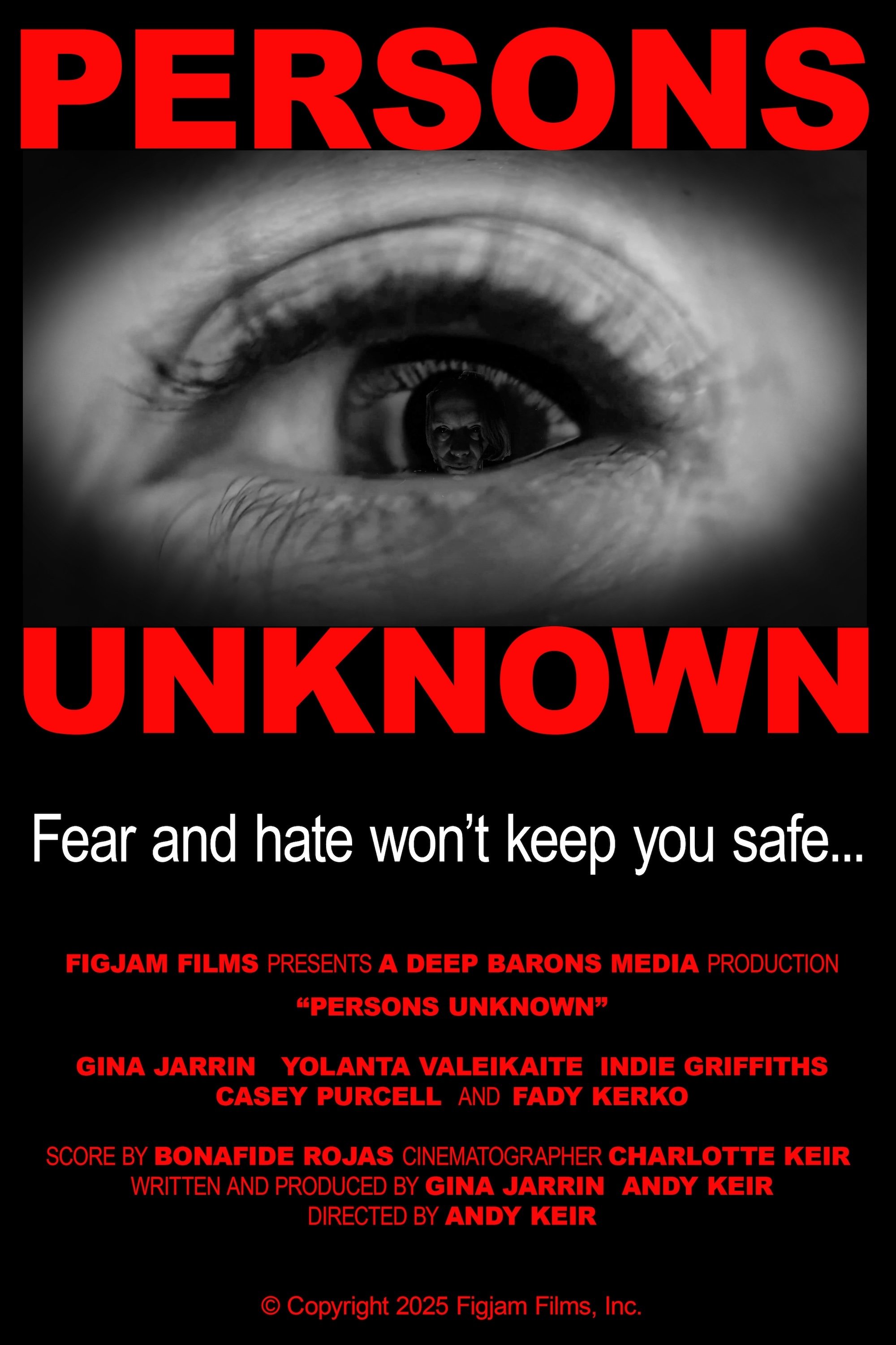 Persons Unknown - Movie Poster Persons Unknown - Movie Poster