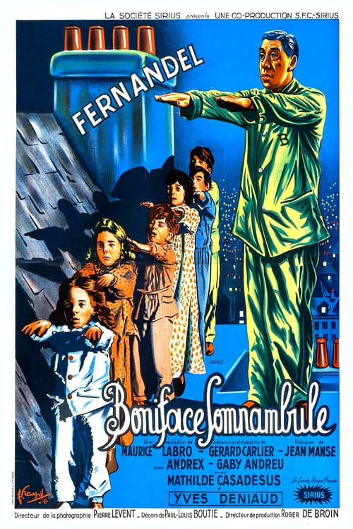 Boniface somnambule - Movie Poster Boniface somnambule - Movie Poster