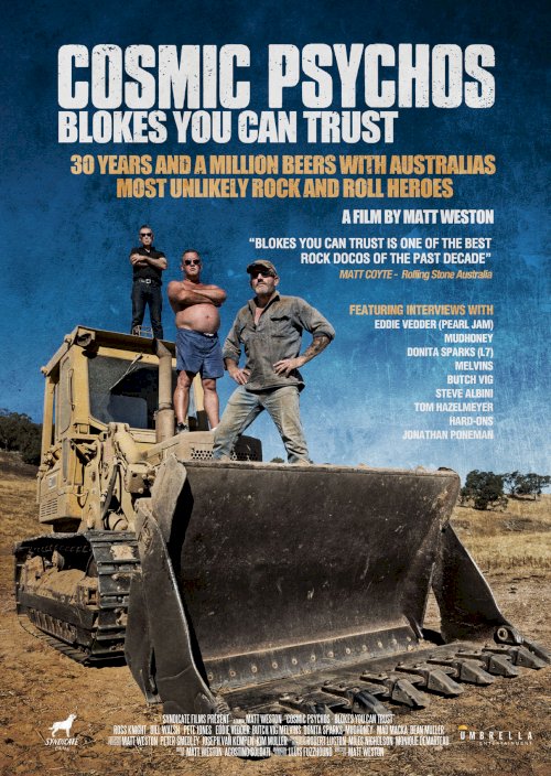 Cosmic Psychos: Blokes You Can Trust - Movie Poster Cosmic Psychos: Blokes You Can Trust - Movie Poster