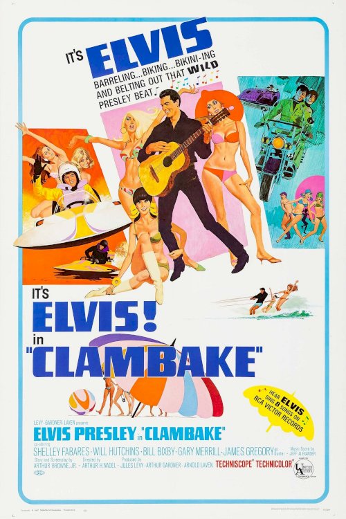 Clambake - Movie Poster Clambake - Movie Poster