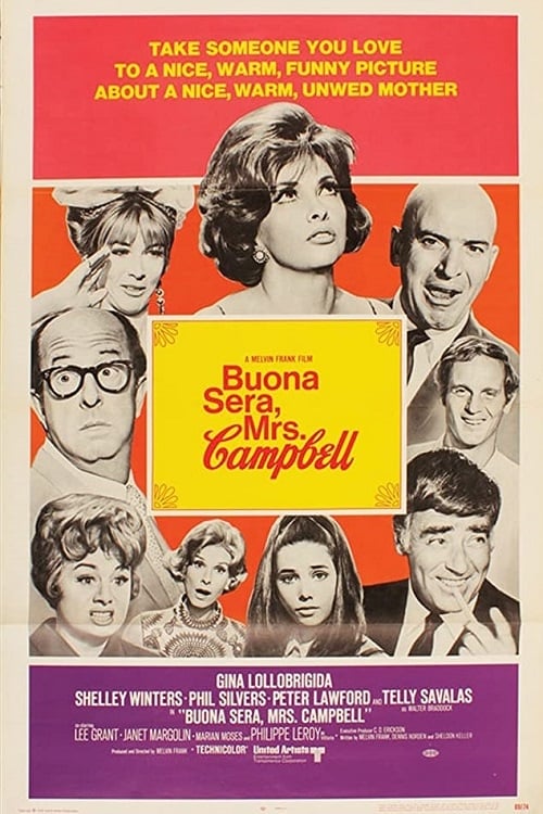 Buona Sera, Mrs. Campbell - Movie Poster Buona Sera, Mrs. Campbell - Movie Poster
