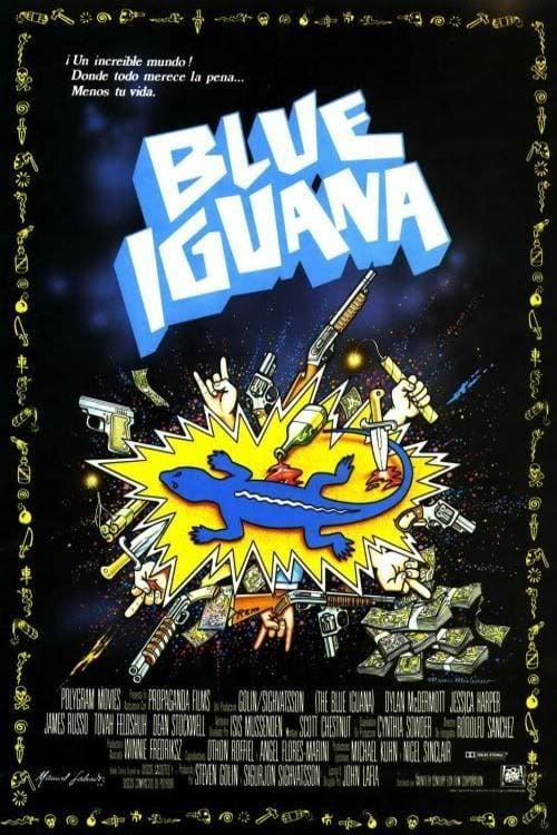 The Blue Iguana - Movie Poster The Blue Iguana - Movie Poster