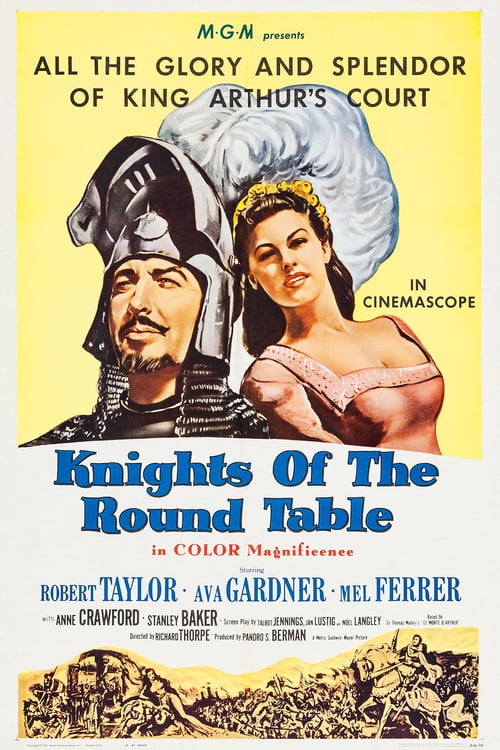 Knights of the Round Table - Movie Poster Knights of the Round Table - Movie Poster