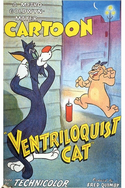 Ventriloquist Cat - Movie Poster Ventriloquist Cat - Movie Poster