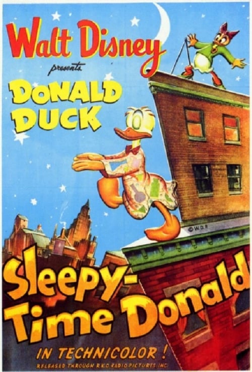 Sleepy Time Donald - Movie Poster Sleepy Time Donald - Movie Poster