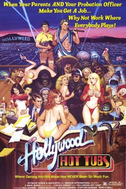 Hollywood Hot Tubs - Movie Poster Hollywood Hot Tubs - Movie Poster