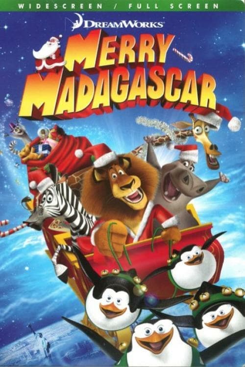Merry Madagascar - Movie Poster Merry Madagascar - Movie Poster