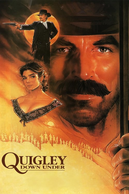 Quigley Down Under - Movie Poster Quigley Down Under - Movie Poster