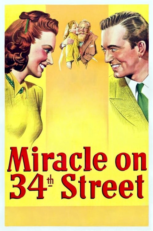 Miracle on 34th Street - Movie Poster Miracle on 34th Street - Movie Poster