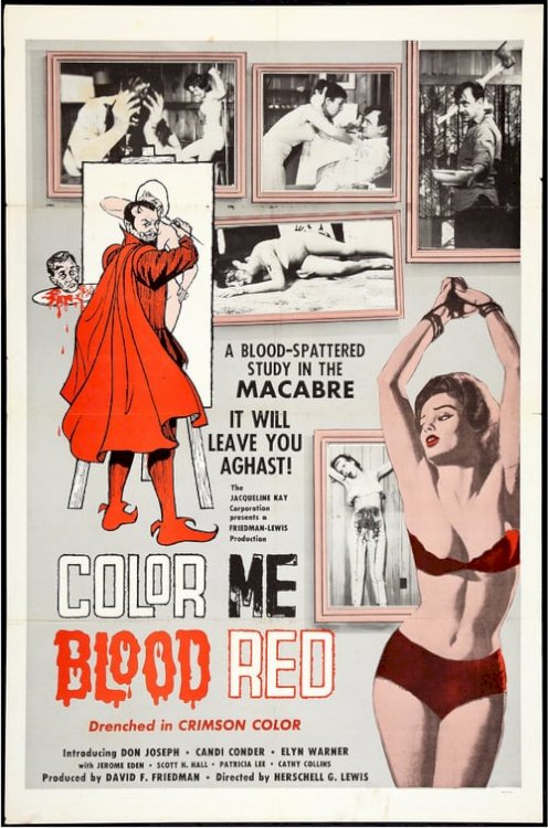 Color Me Blood Red - Movie Poster