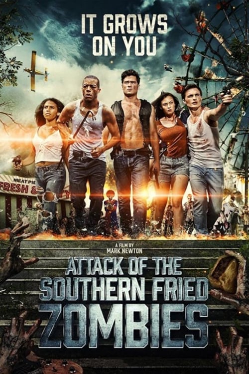 Attack Of The Southern Fried Zombies - Movie Poster Attack Of The Southern Fried Zombies - Movie Poster