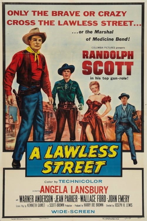 A Lawless Street - Movie Poster A Lawless Street - Movie Poster