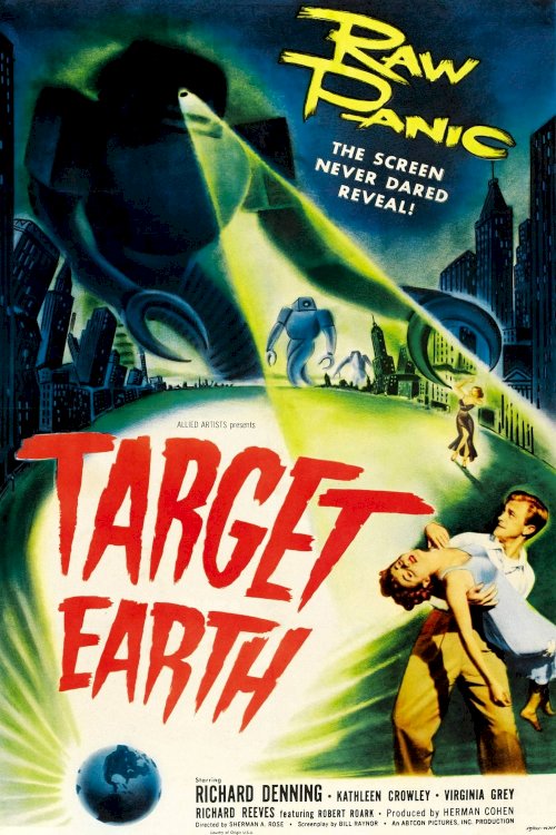 Target Earth - Movie Poster Target Earth - Movie Poster