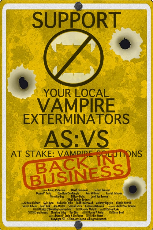 AS:VS Back in Business - Movie Poster AS:VS Back in Business - Movie Poster