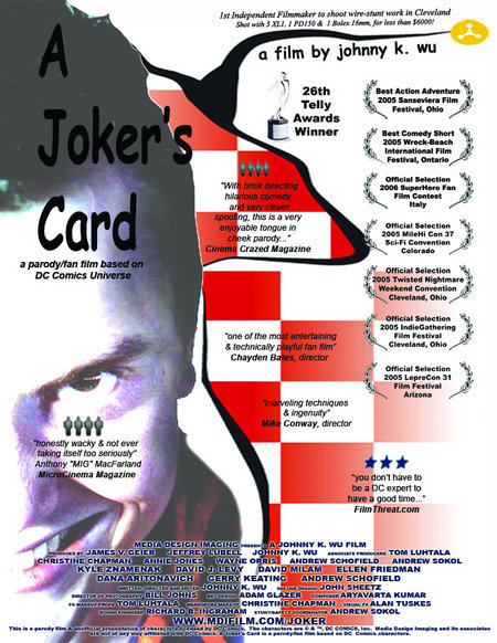 A Joker's Card - Movie Poster A Joker's Card - Movie Poster