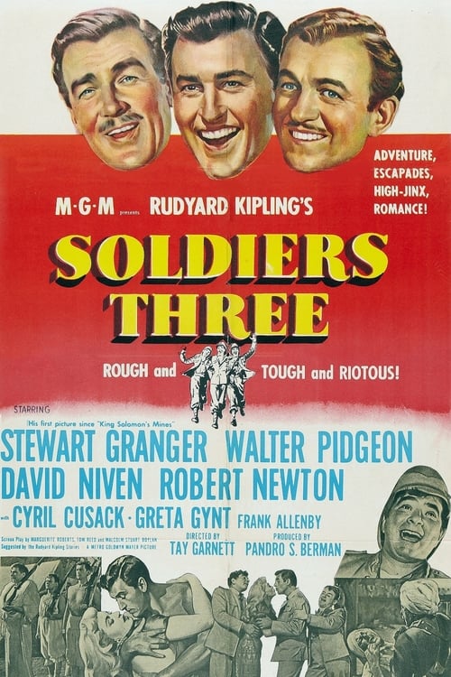 Soldiers Three - Movie Poster Soldiers Three - Movie Poster