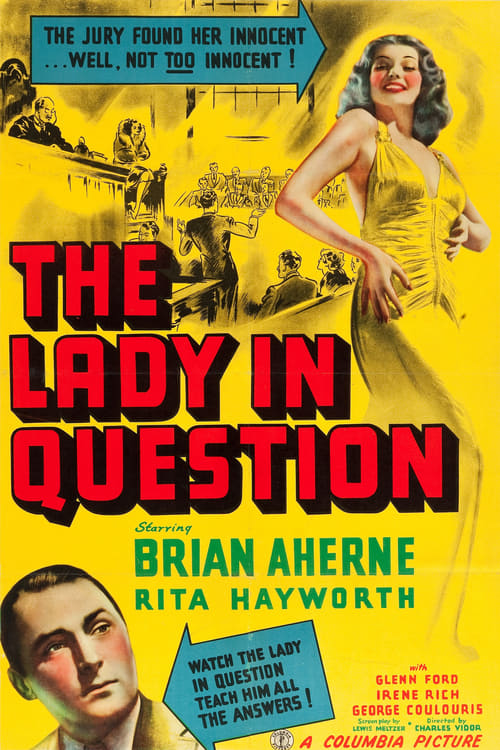 The Lady in Question - Movie Poster The Lady in Question - Movie Poster