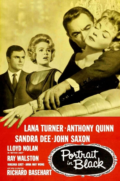 Portrait in Black - Movie Poster Portrait in Black - Movie Poster