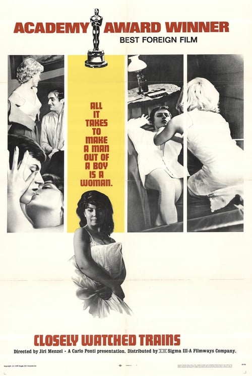 Closely Watched Trains - Movie Poster Closely Watched Trains - Movie Poster