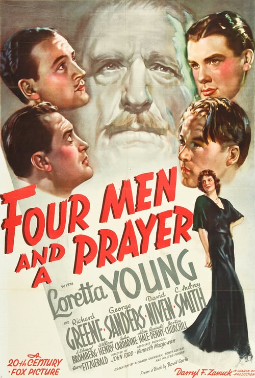 Four Men and a Prayer - Movie Poster Four Men and a Prayer - Movie Poster