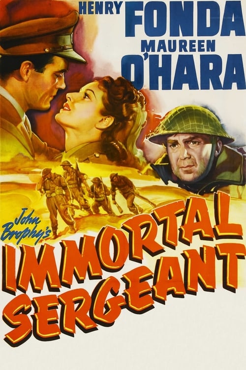 Immortal Sergeant - Movie Poster Immortal Sergeant - Movie Poster