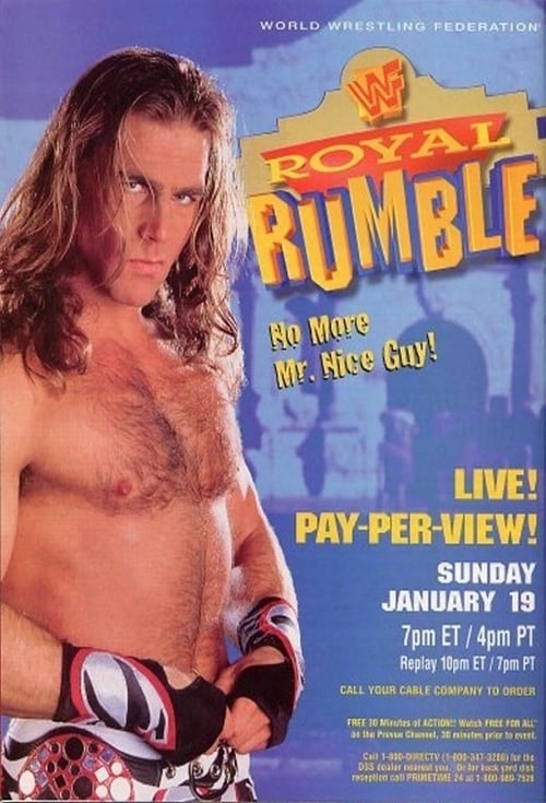 WWE Royal Rumble 1997 - Movie Poster WWE Royal Rumble 1997 - Movie Poster