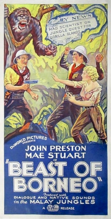 The Beast of Borneo - Movie Poster The Beast of Borneo - Movie Poster