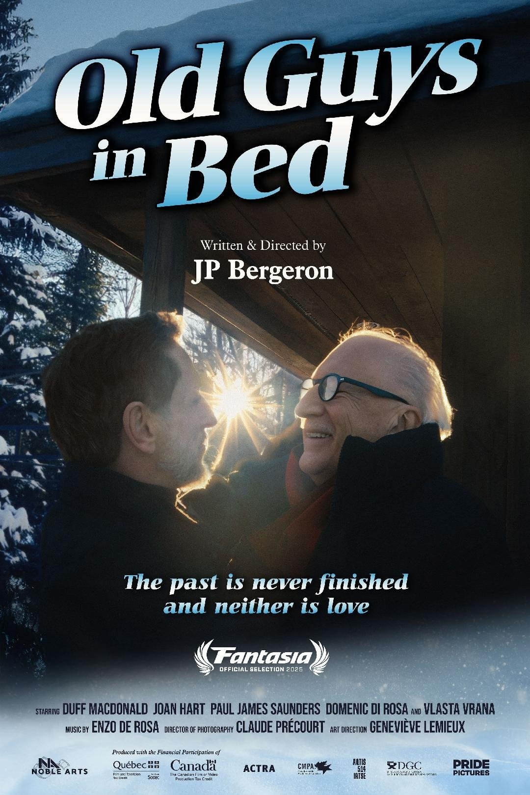 Old Guys in Bed - Movie Poster Old Guys in Bed - Movie Poster