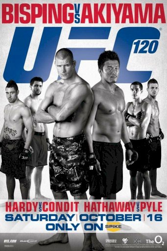 UFC 120: Bisping vs. Akiyama - Movie Poster UFC 120: Bisping vs. Akiyama - Movie Poster