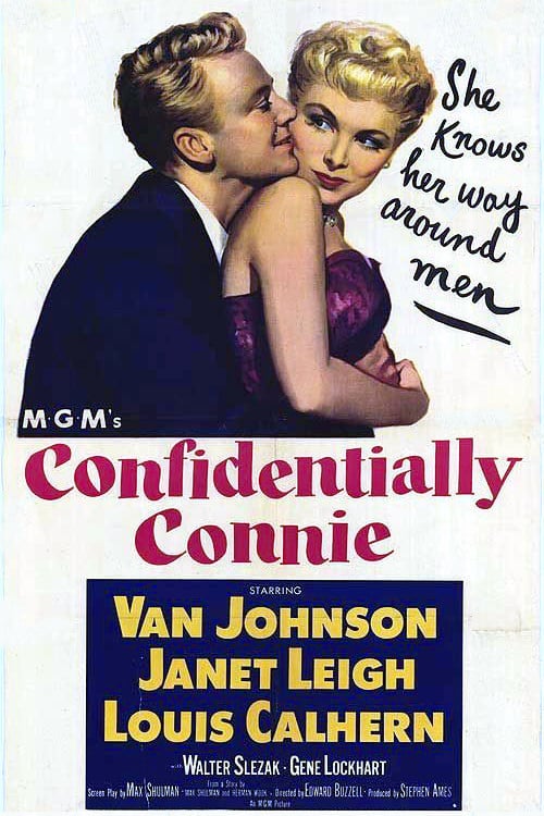 Confidentially Connie - Movie Poster Confidentially Connie - Movie Poster