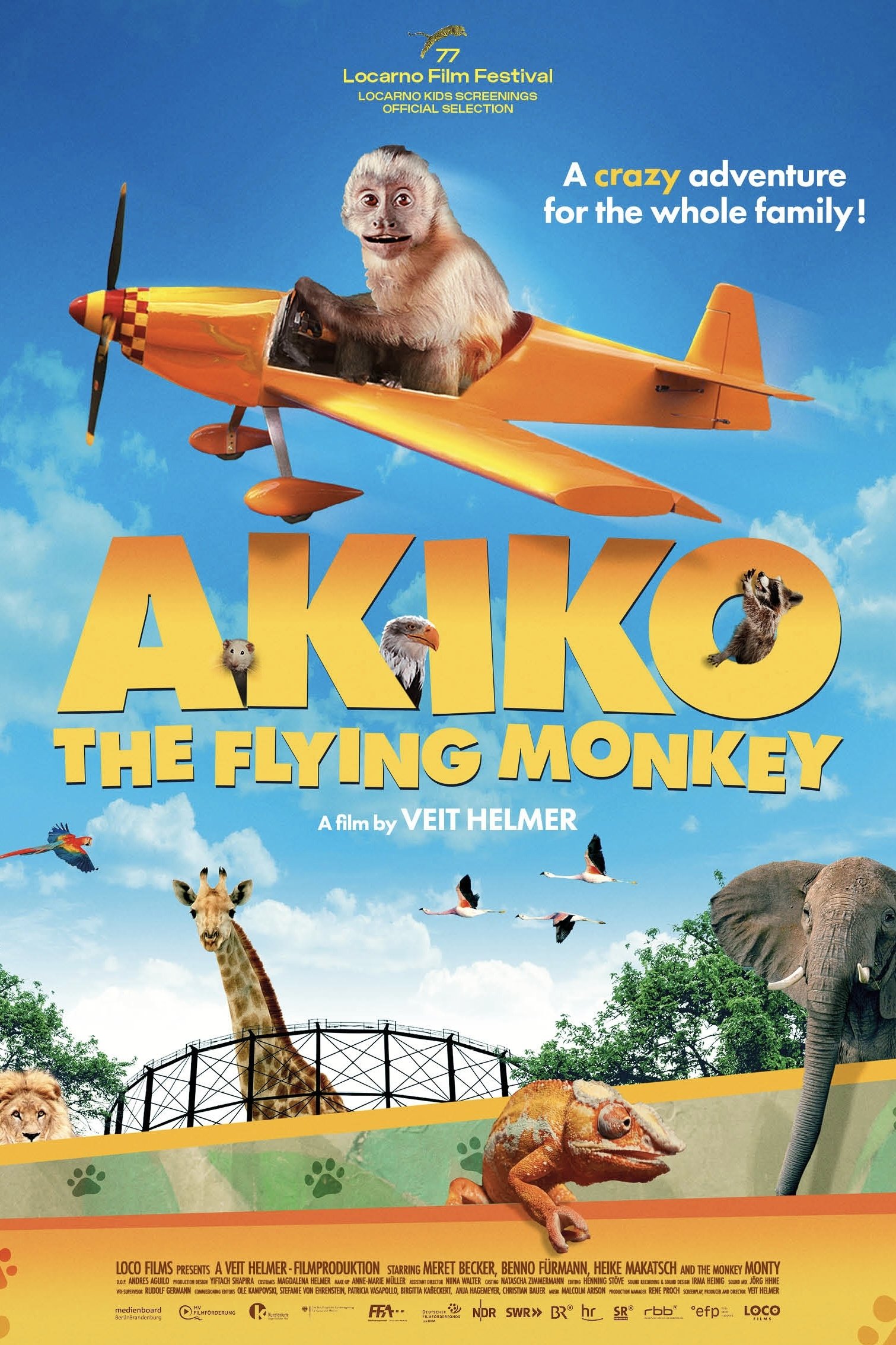 Akiko, the Flying Monkey - Movie Poster Akiko, the Flying Monkey - Movie Poster